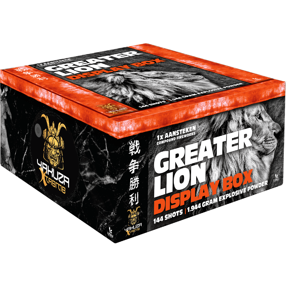 Greater Lion Display Box