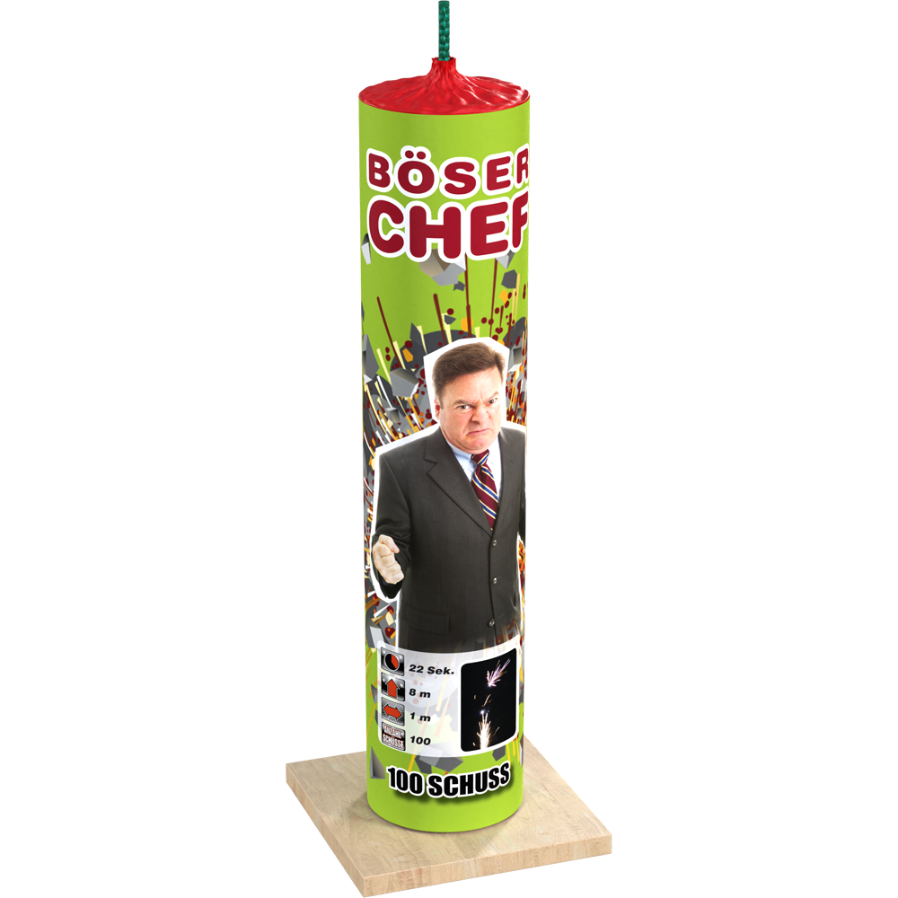 Böser Chef / Romeinse kaars candle