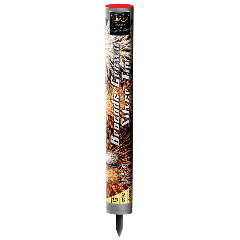 RK Brocade Crown Silver Parade