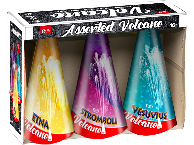 Assorted Volcano