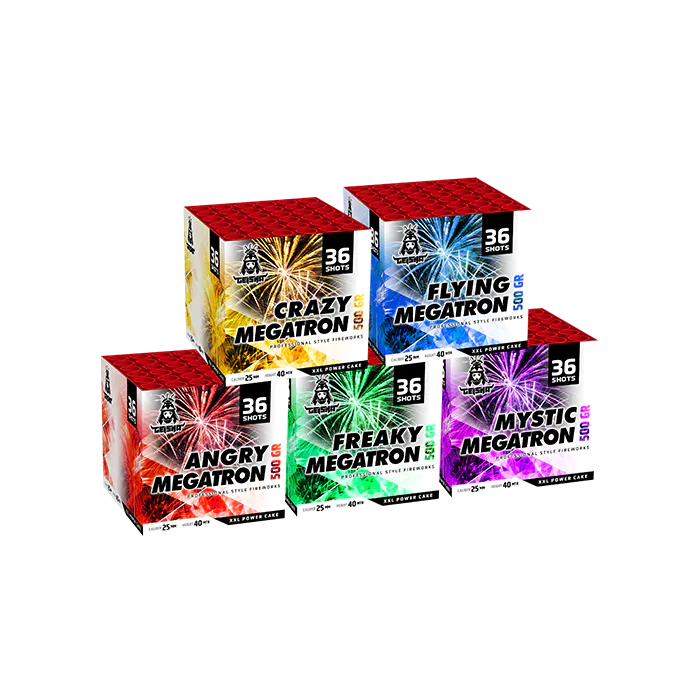 MEGATRON 500G  5-PACK  36'S