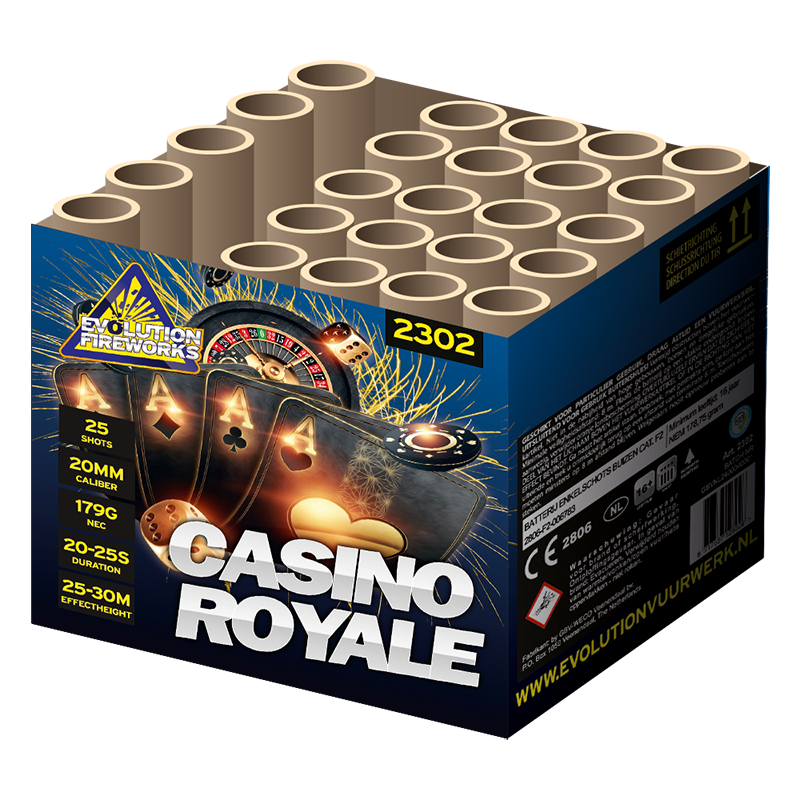 Casino Royale 25 shots 20mm