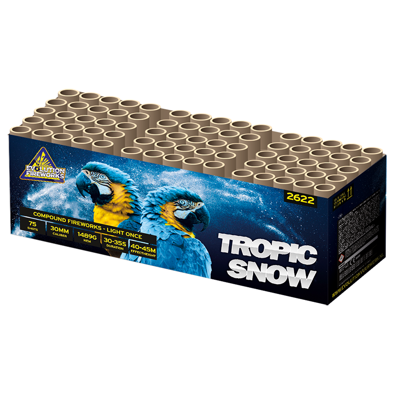 Tropic Snow 75 shots 30mm