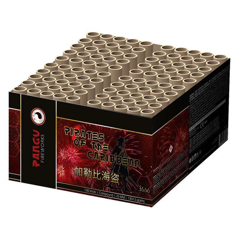 Pirates of the Caribbean 100 shots 25mm