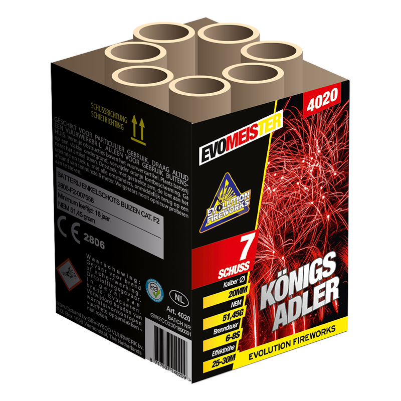 Konigsadler  7 shots 20mm