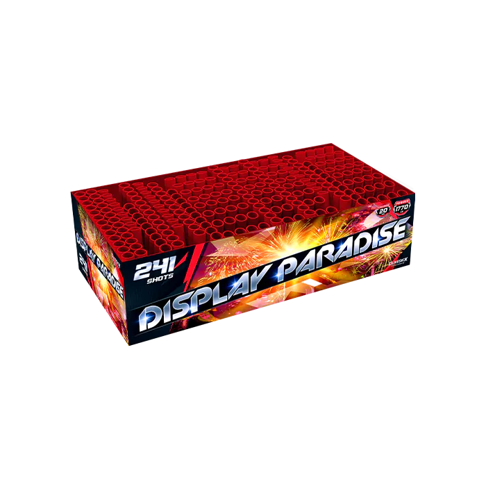 PYROSHOW DISPLAY PARADISE 241 SHOTS