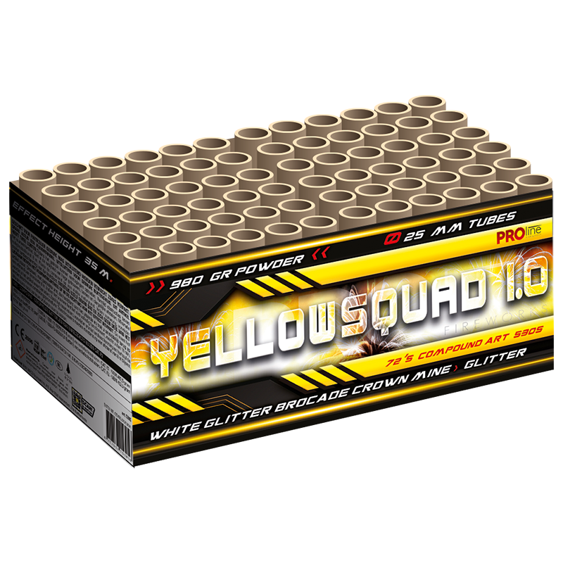 Yellow Squad 72 shots 25mm