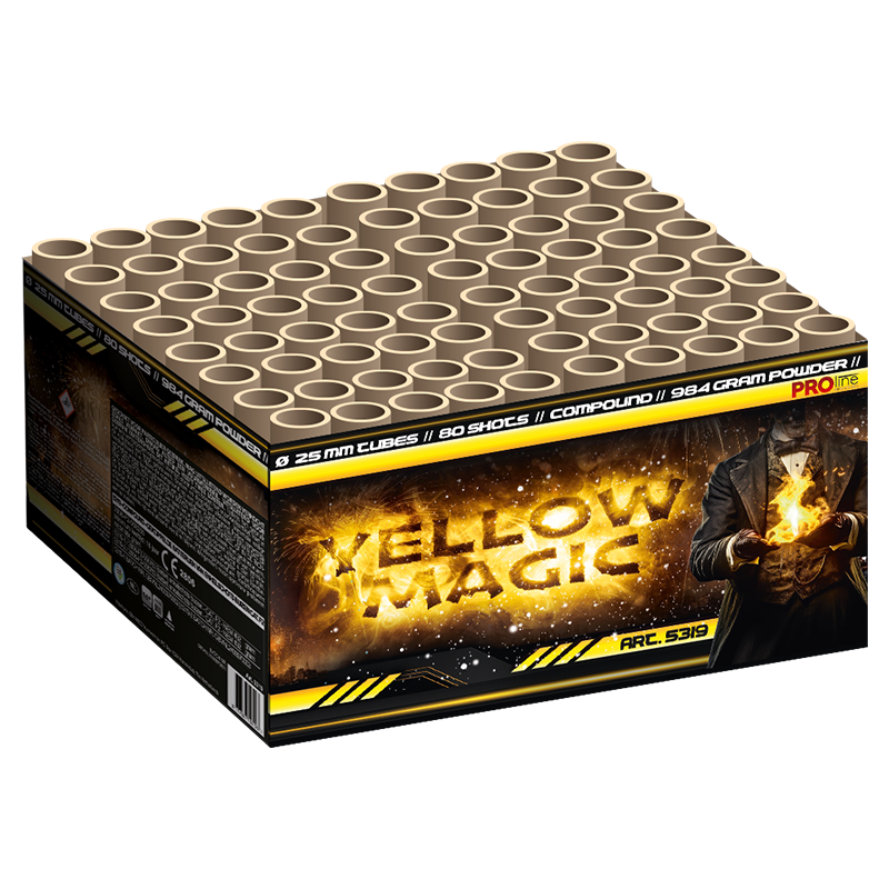 Yellow Magic 80 shots 25mm