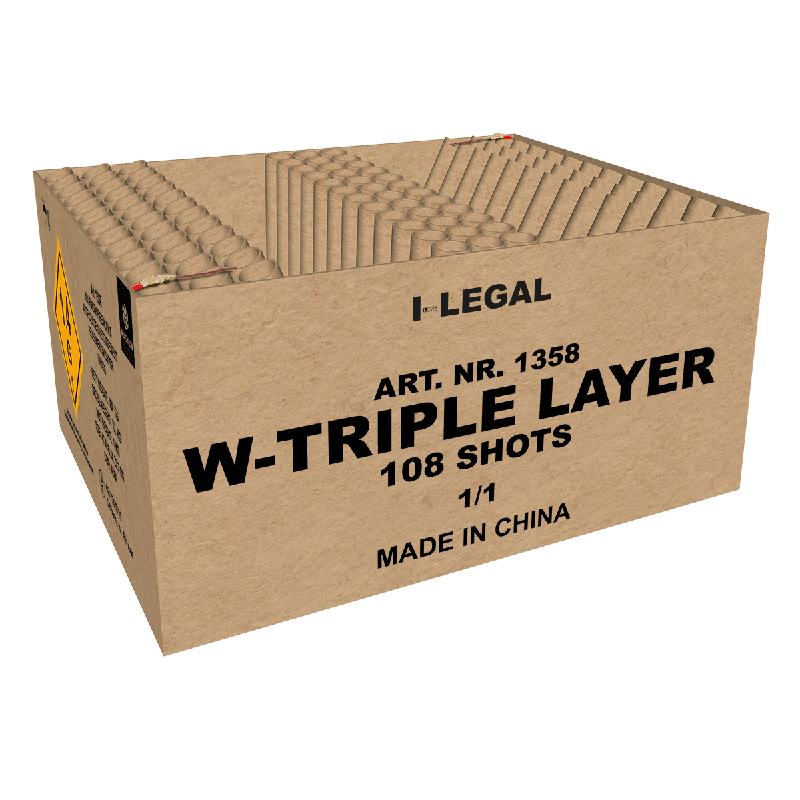 W-Triple Layer 108 shots