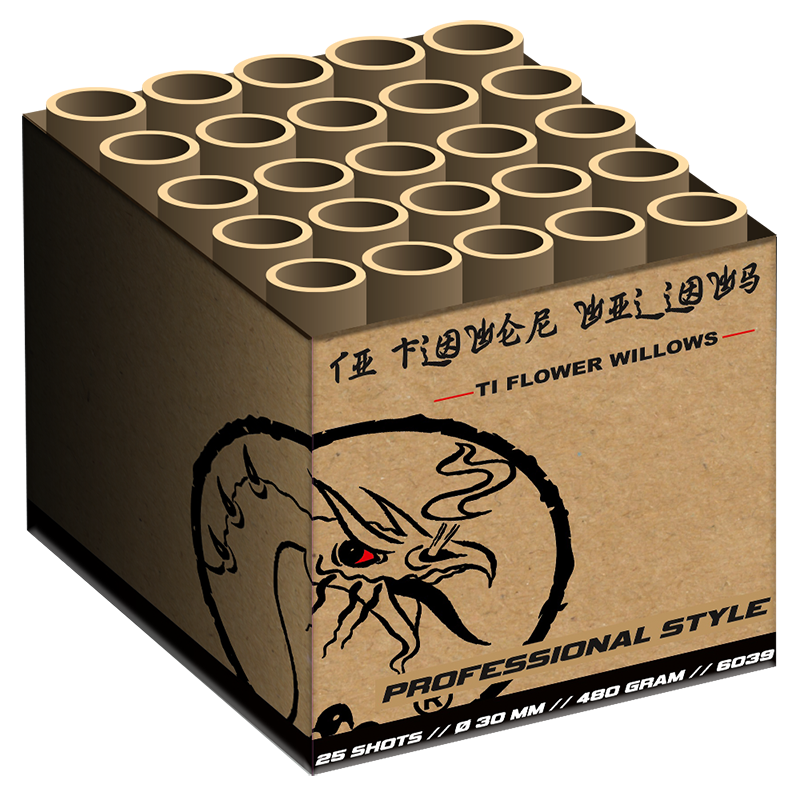 Ti Flower Willows 25 shots 30mm