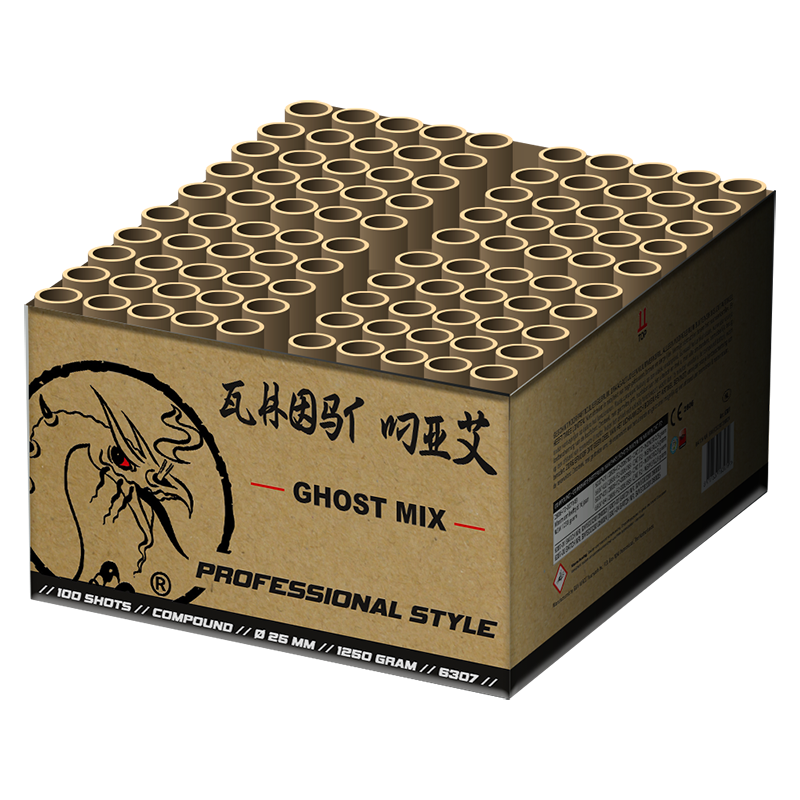 Ghost Mix 100 shots 25mm