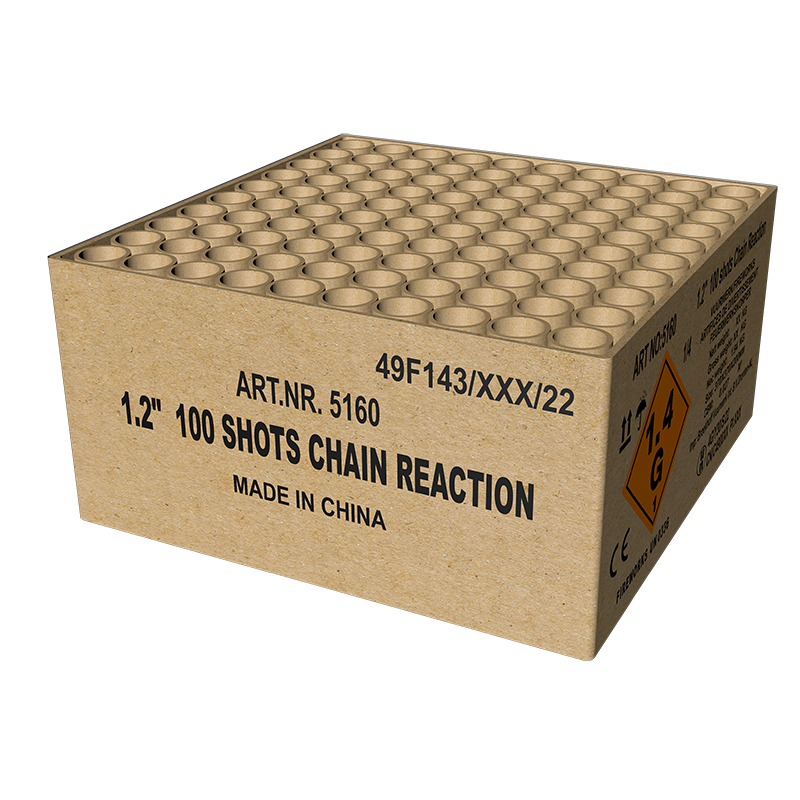 1.2" Chain Reaction 100 Shots