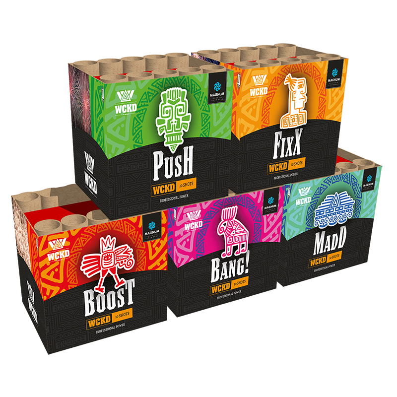 WCKD Spacers SET VON 5 BATTERIEN