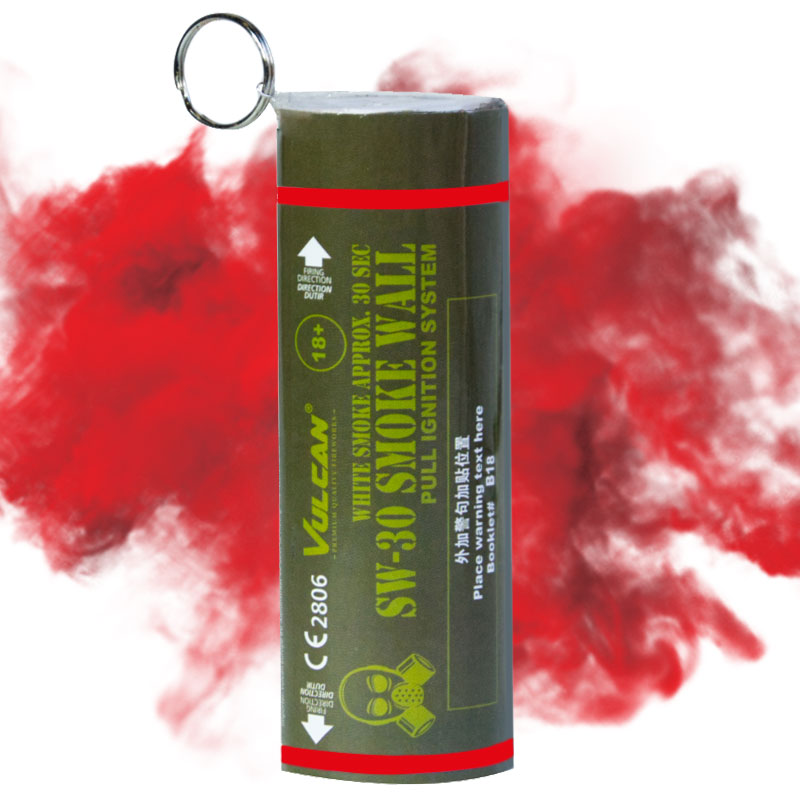 SW-30 Rookmuur ROOD draad trekken