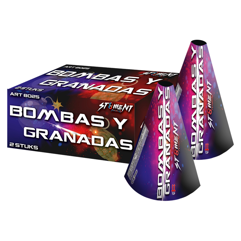 Bombas y Granadas fontains