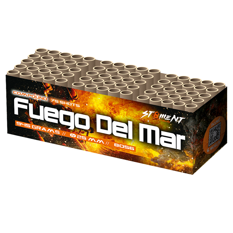 Fuego del Mar 75 shots 25mm