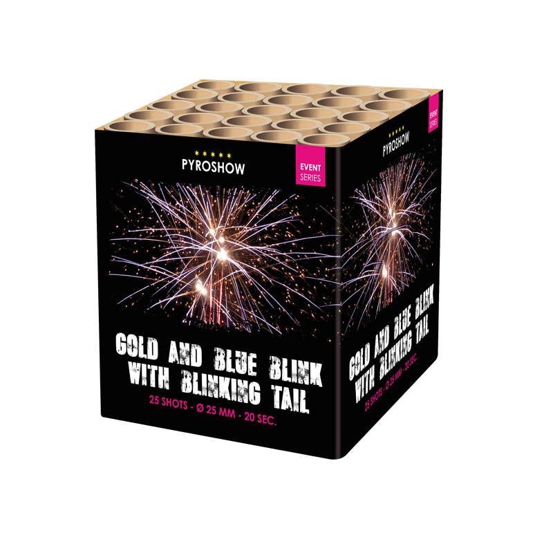 Gold &amp; Blue Blink w.Blue Blinking Tail