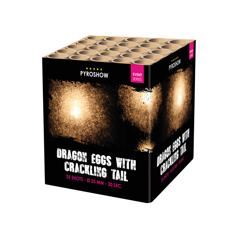 Dragon Eggs with Crackling Tail