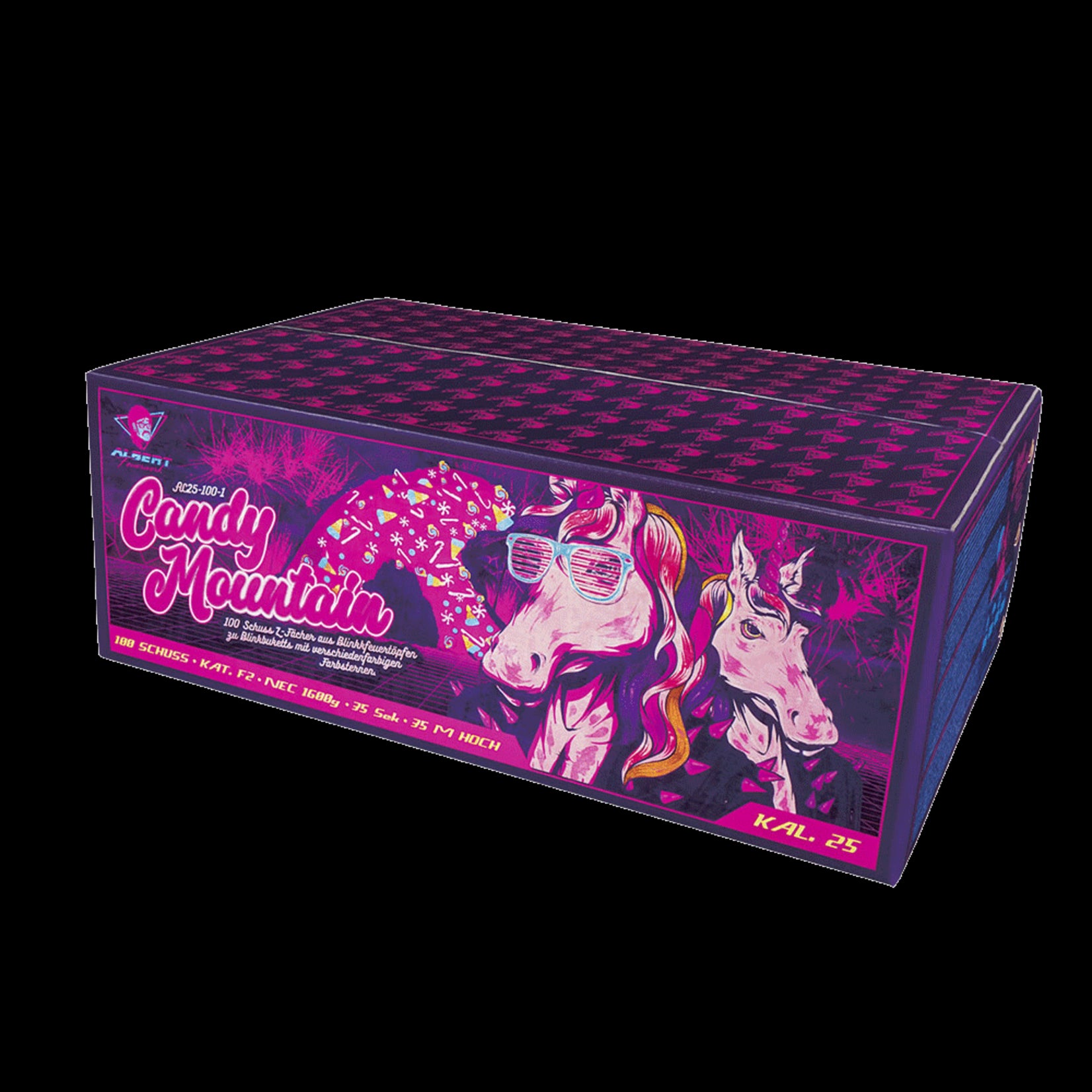 Albert Fireworks Candy Mountain 100 Shots