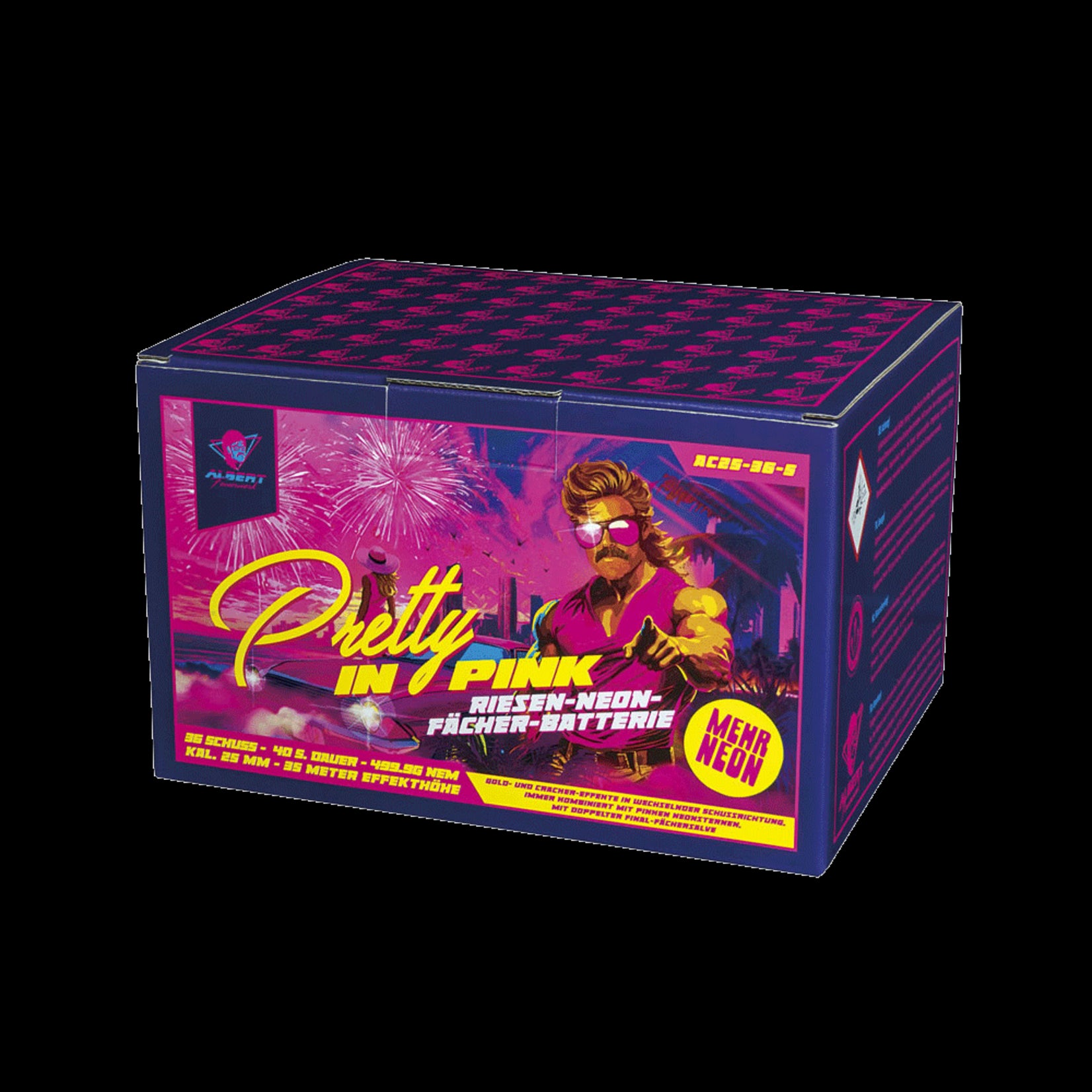 Albert Fireworks Pretty in Pink