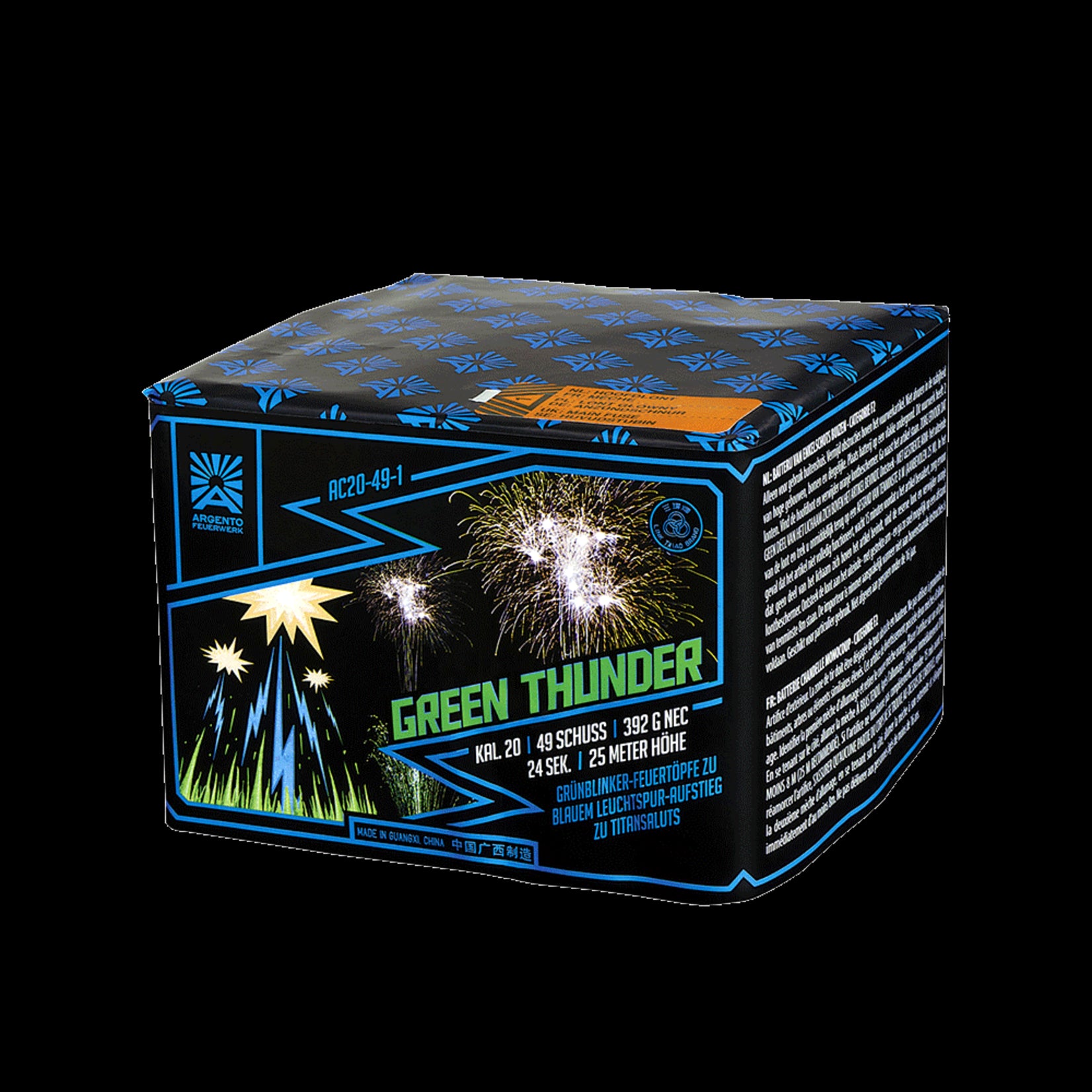 Argento Vuurwerk Green Thunder 1.3G