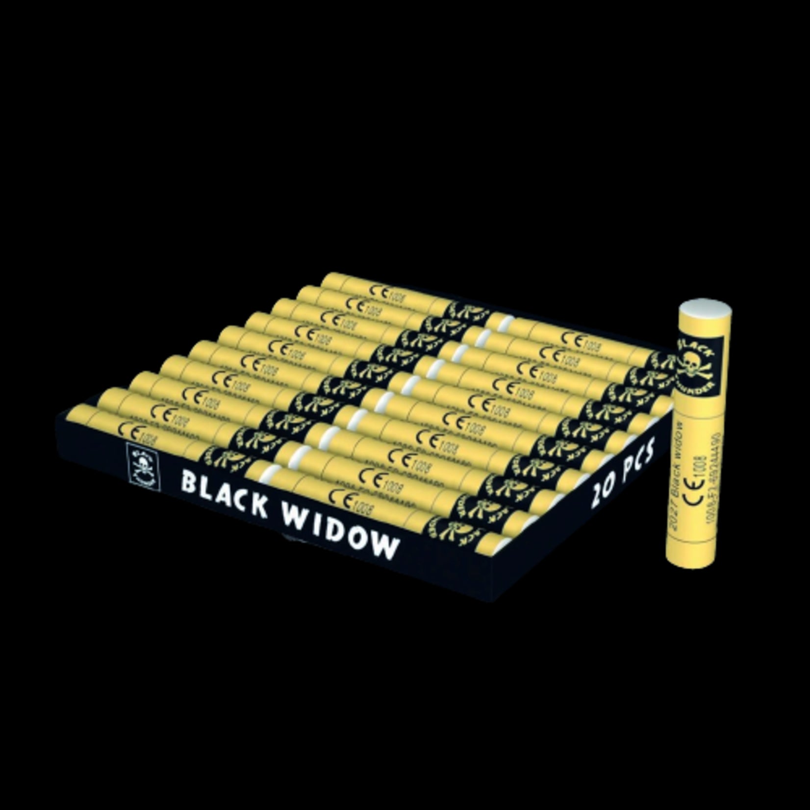 Cafferata Vuurwerk Black Widow