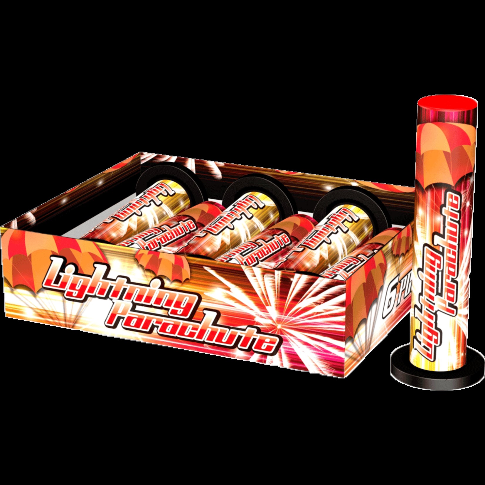 Cafferata Vuurwerk Lightning Parachute