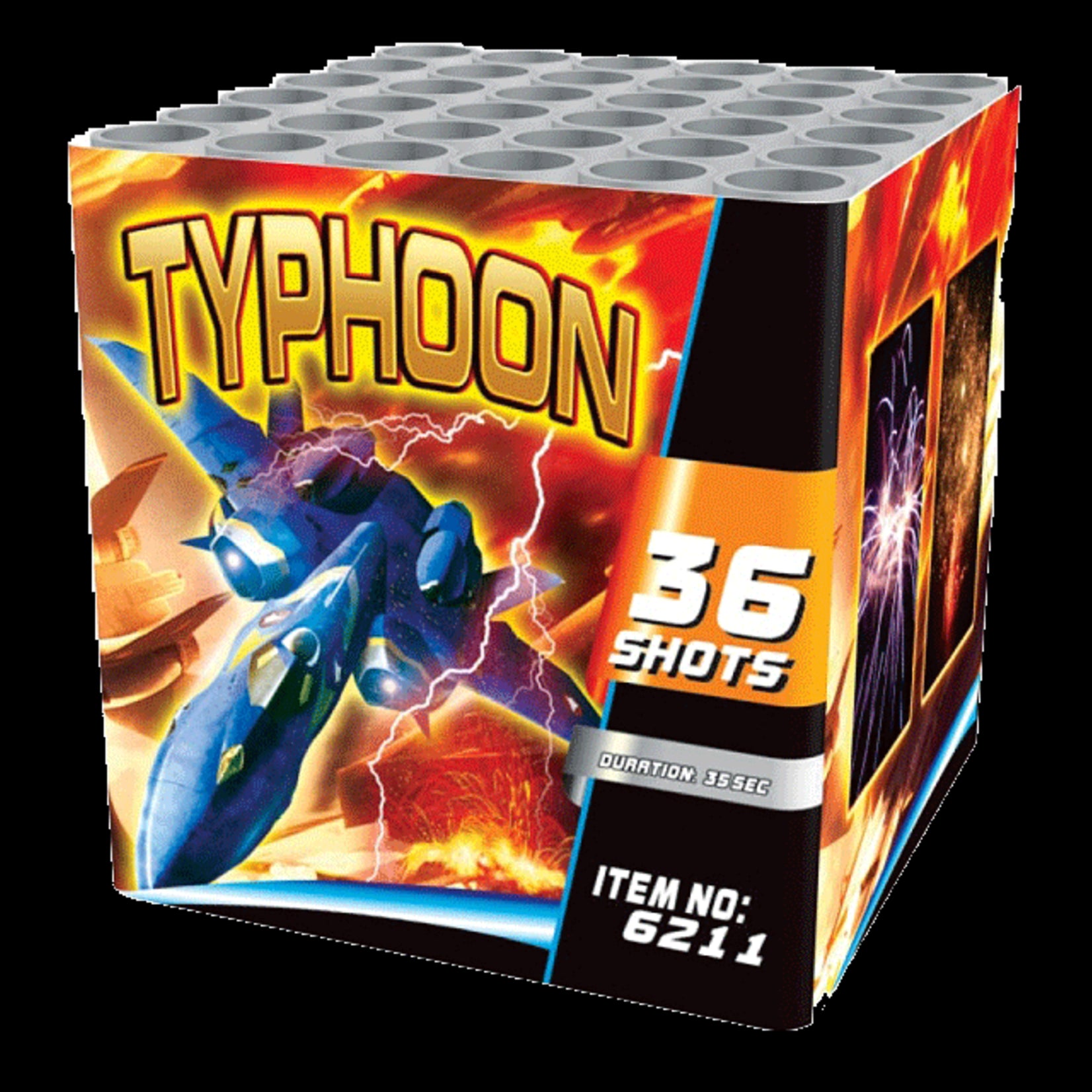 Cafferata Vuurwerk Typhoon