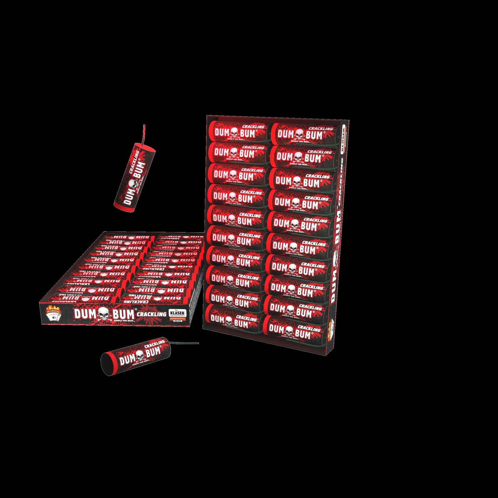 DumBum Crackling Dumbum Red