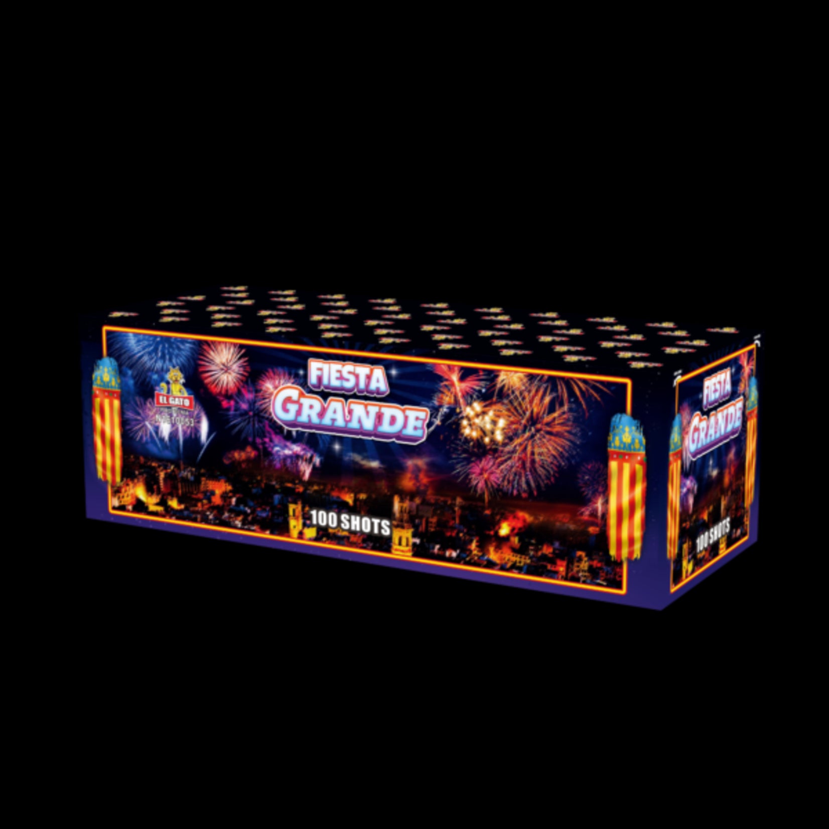 El Gato Vuurwerk Fiesta Grande (batch25) 100 Shots