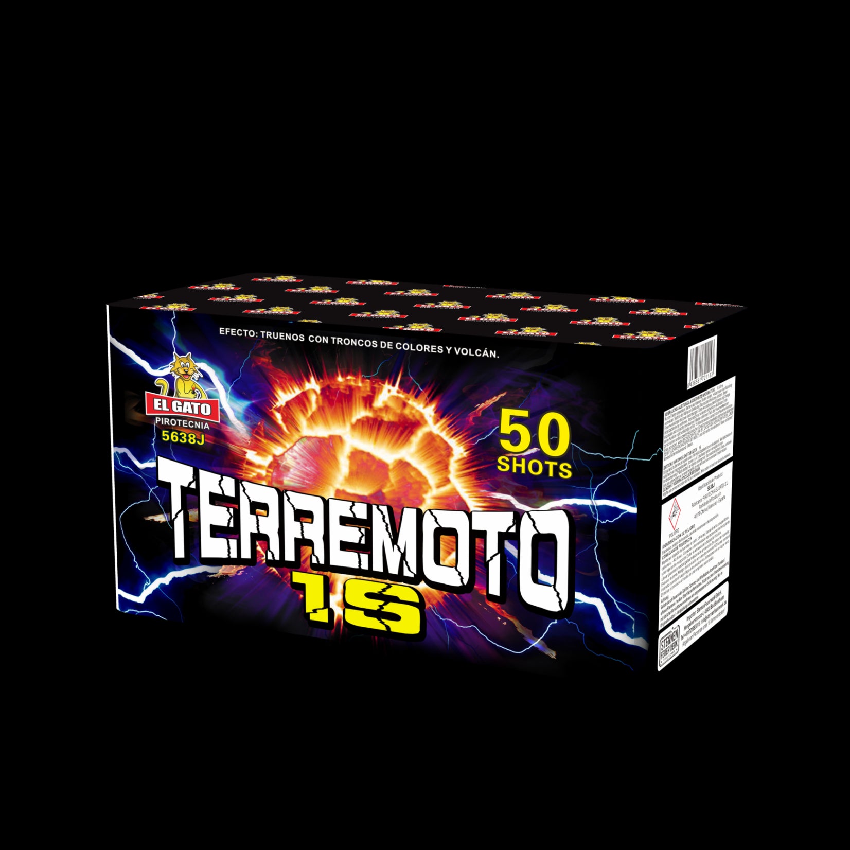 El Gato Vuurwerk Terremoto 1S