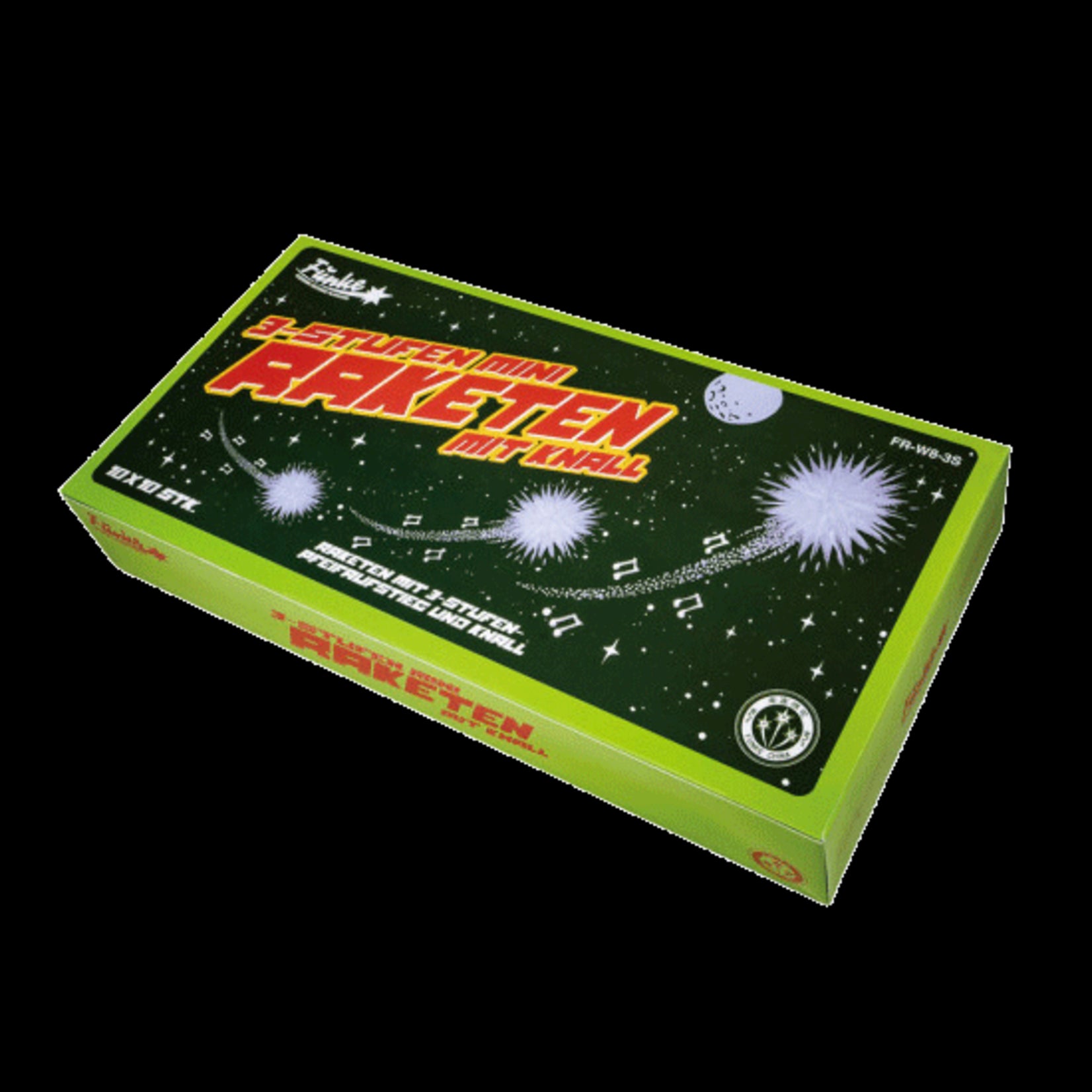 Funke Fireworks 3-Stufen Mini-Raketen mit Knall
