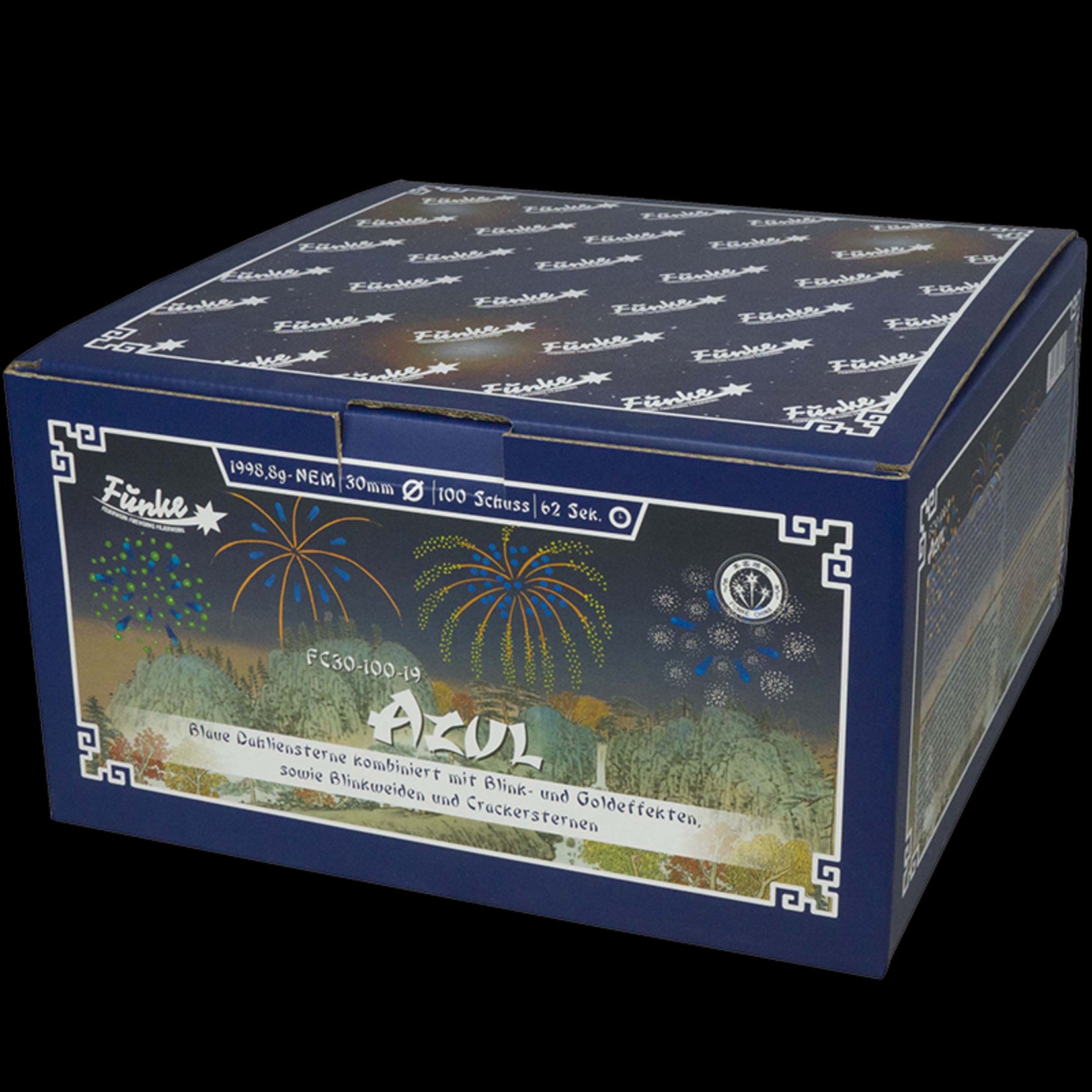 Funke Fireworks Azul 100 Shots