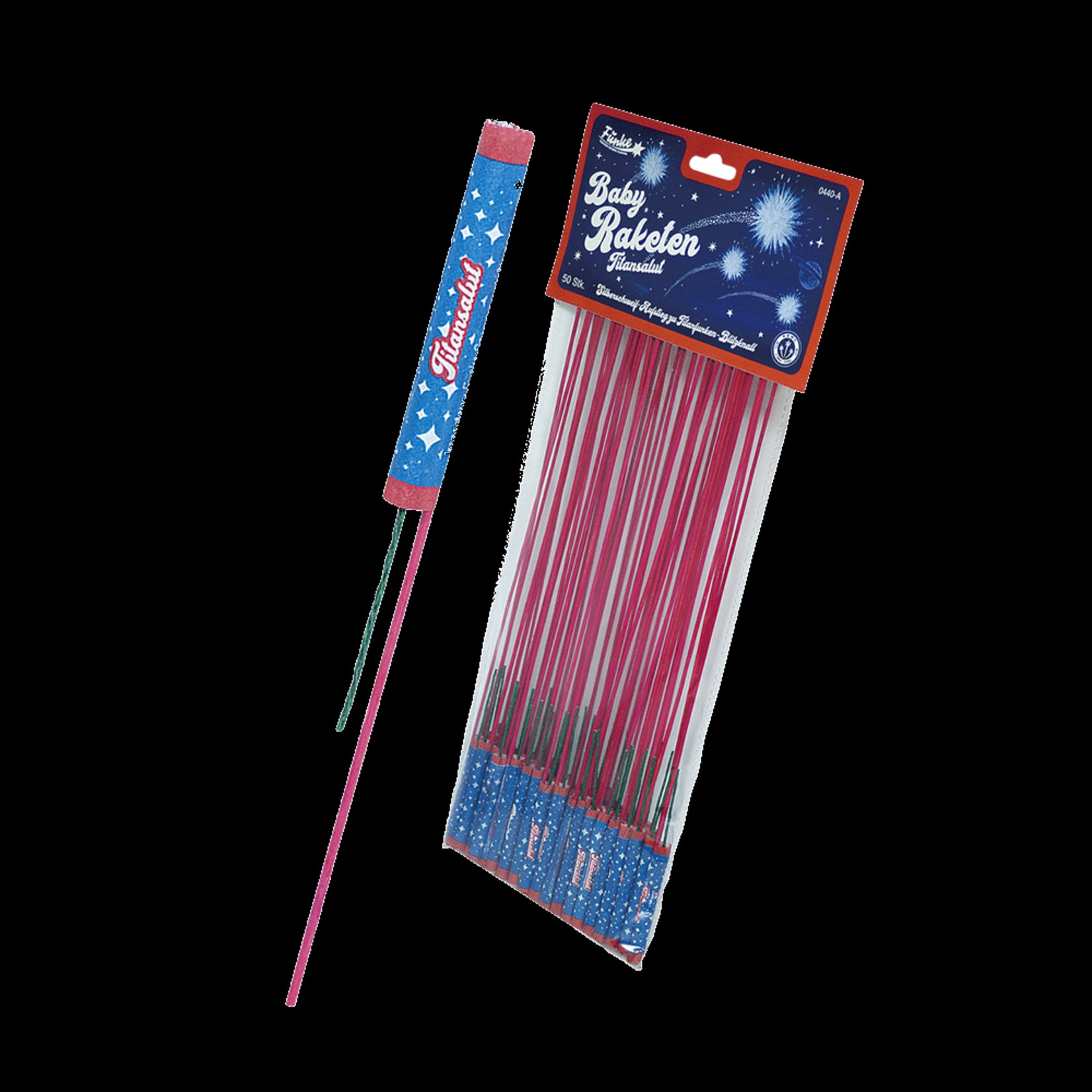 Funke Fireworks Baby-Raketen Titansalut