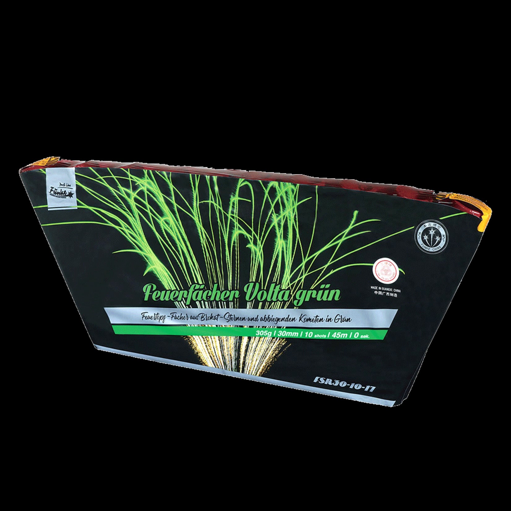 Funke Fireworks Feuerfächer Volta Grün