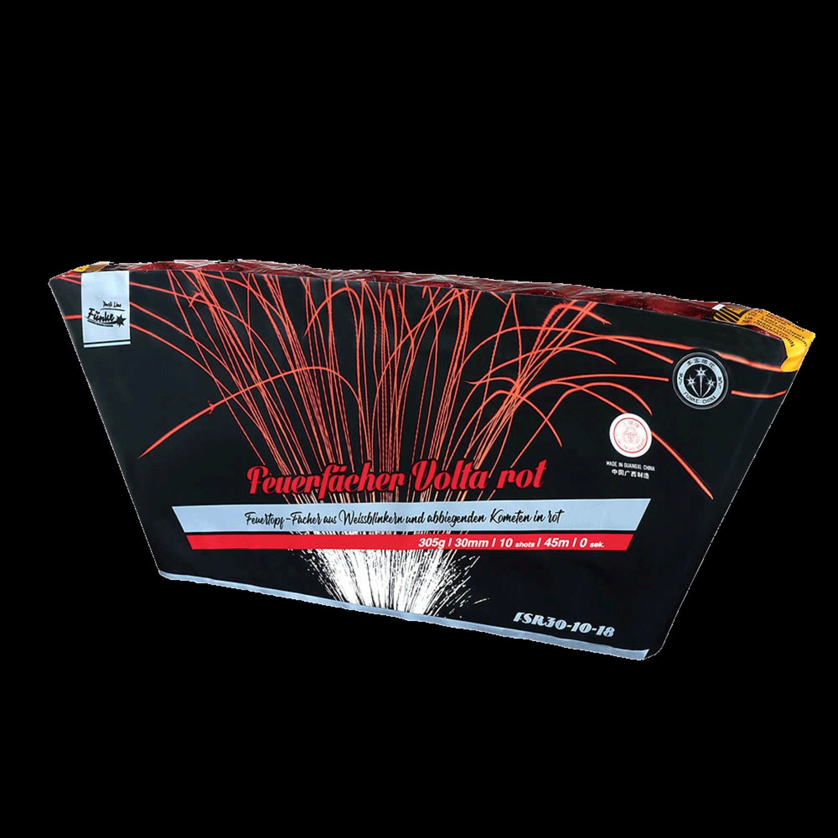 Funke Fireworks Feuerfächer Volta Rot