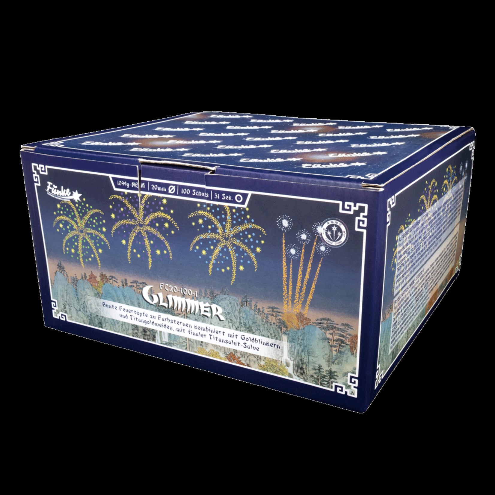 Funke Fireworks Glimmer 100 Shots