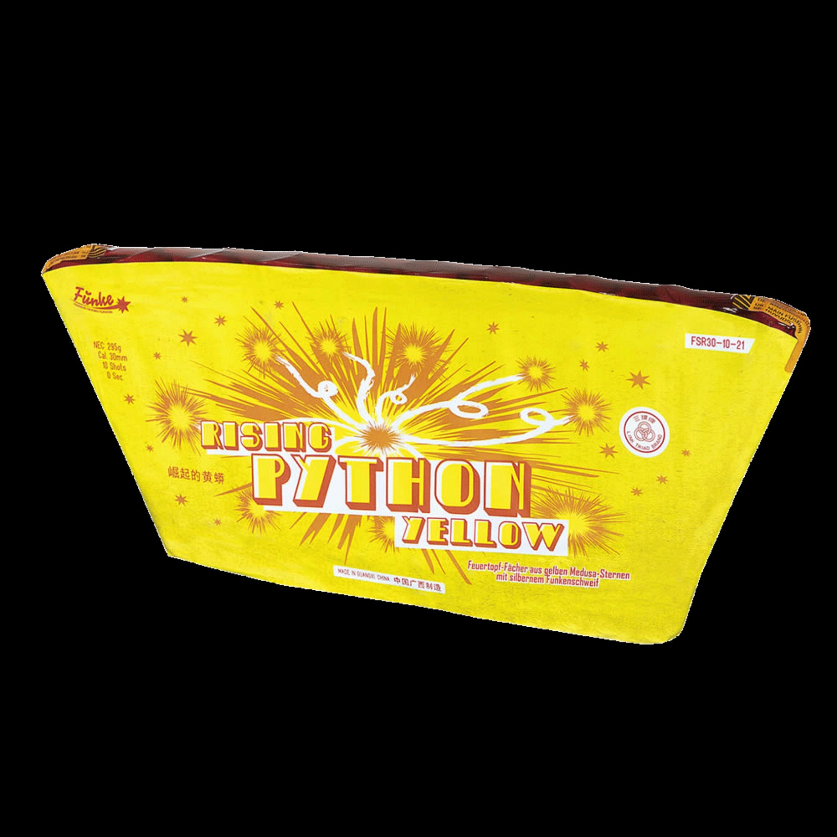 Funke Fireworks Rising Python Yellow