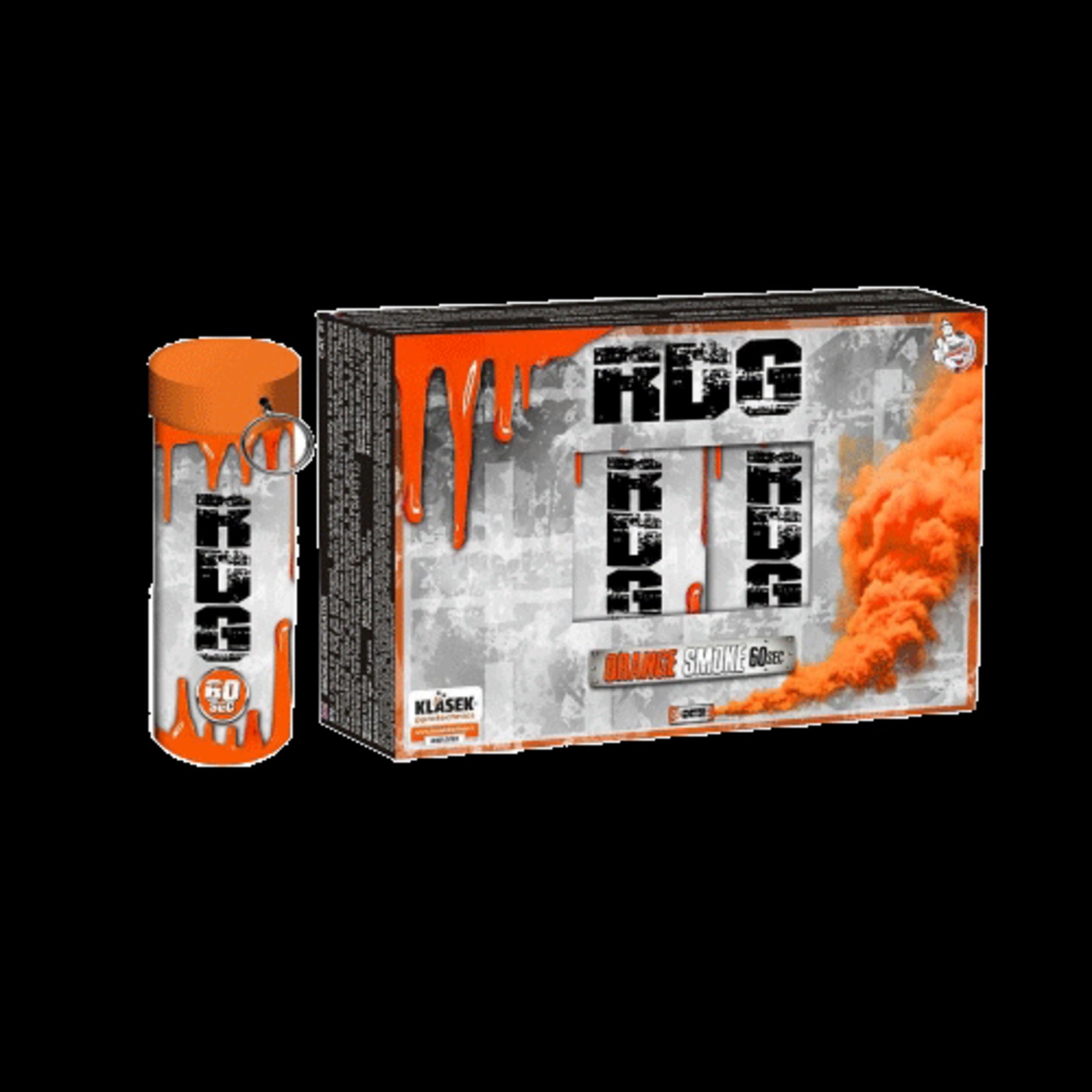 Klasek Turbo Smoke Tube Orange 60S 5st.