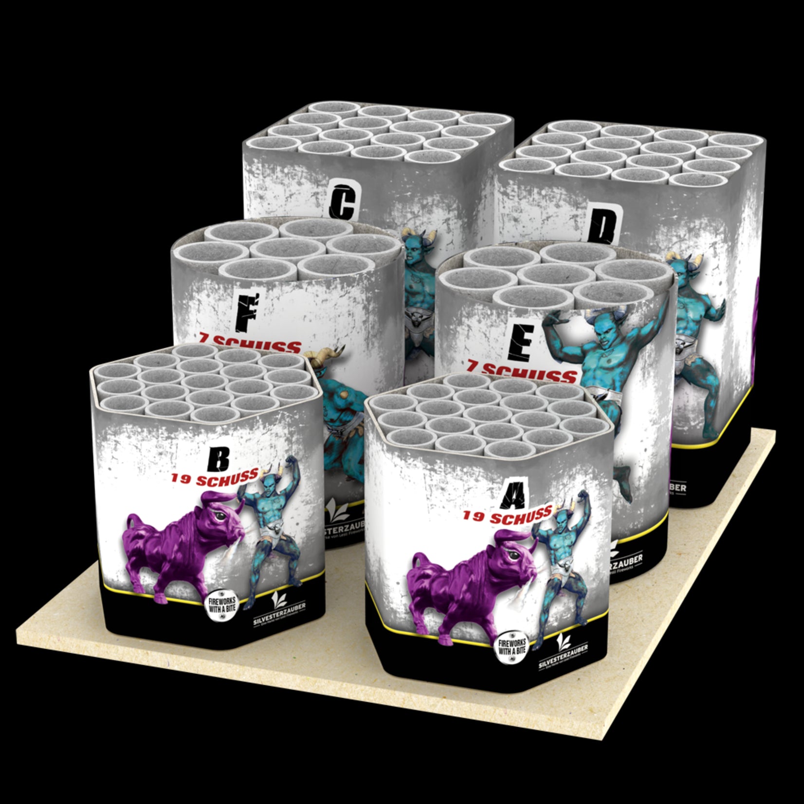 Lesli Vuurwerk Bulls On Parade