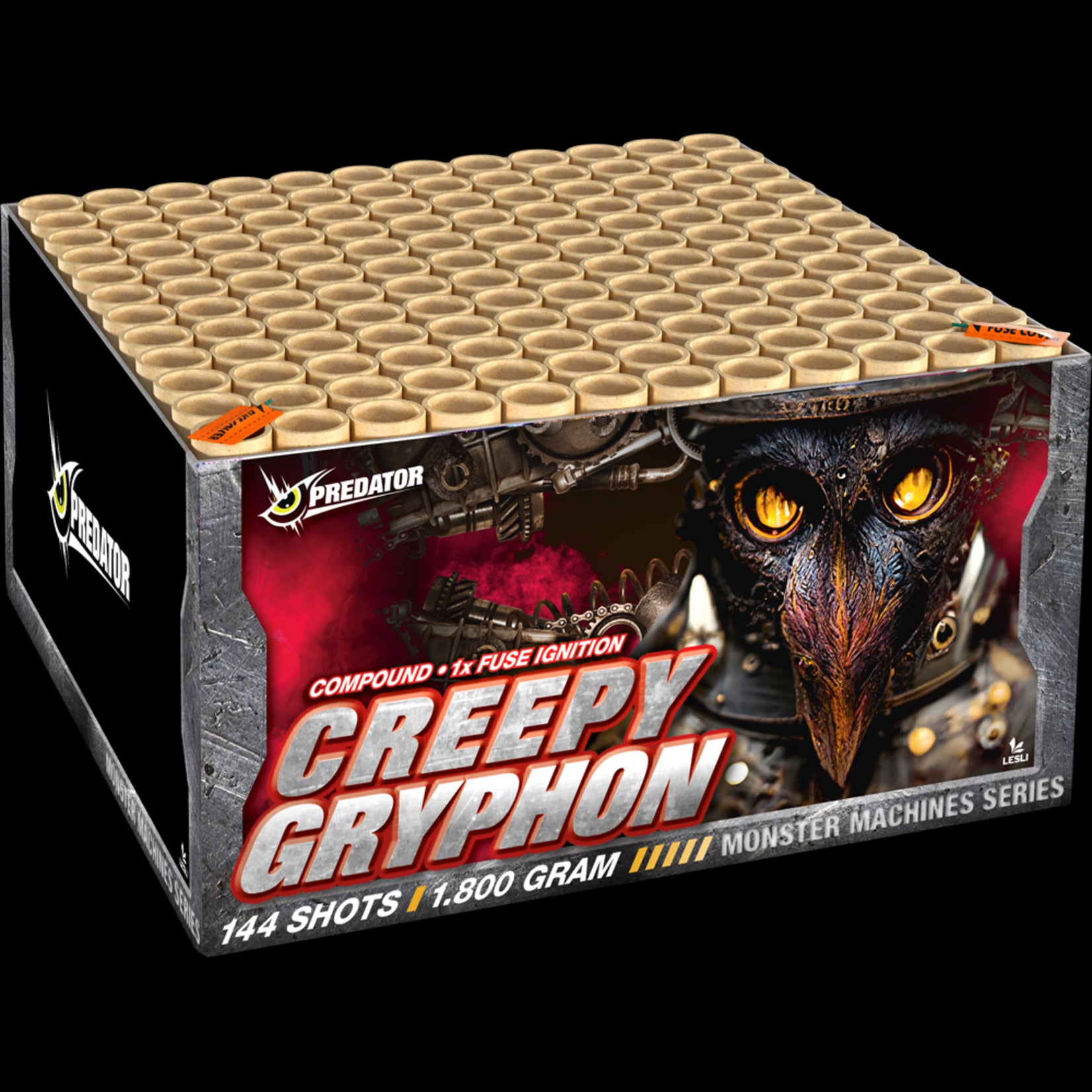 Lesli Vuurwerk Creepy Gryphon 144 shots