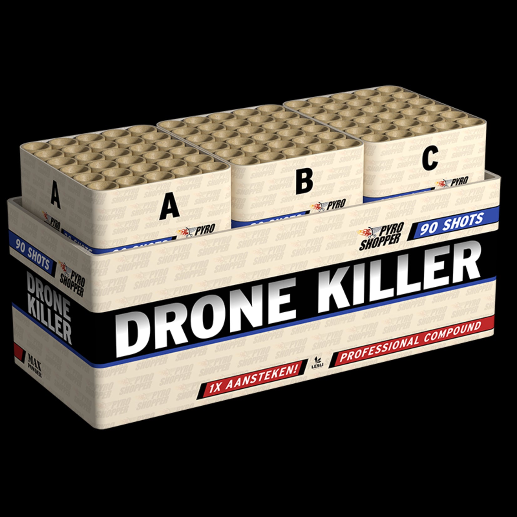 Lesli Vuurwerk Drone Killer 90 shots