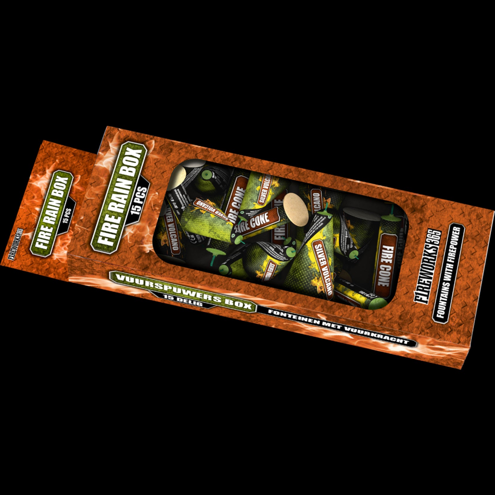 Lesli Vuurwerk Fire Rain Box
