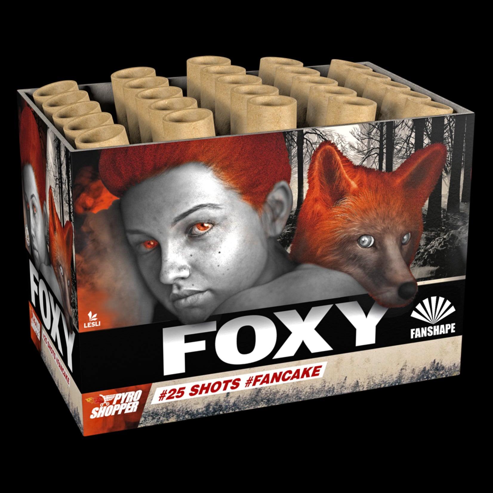 Lesli Vuurwerk Foxy 25 shots