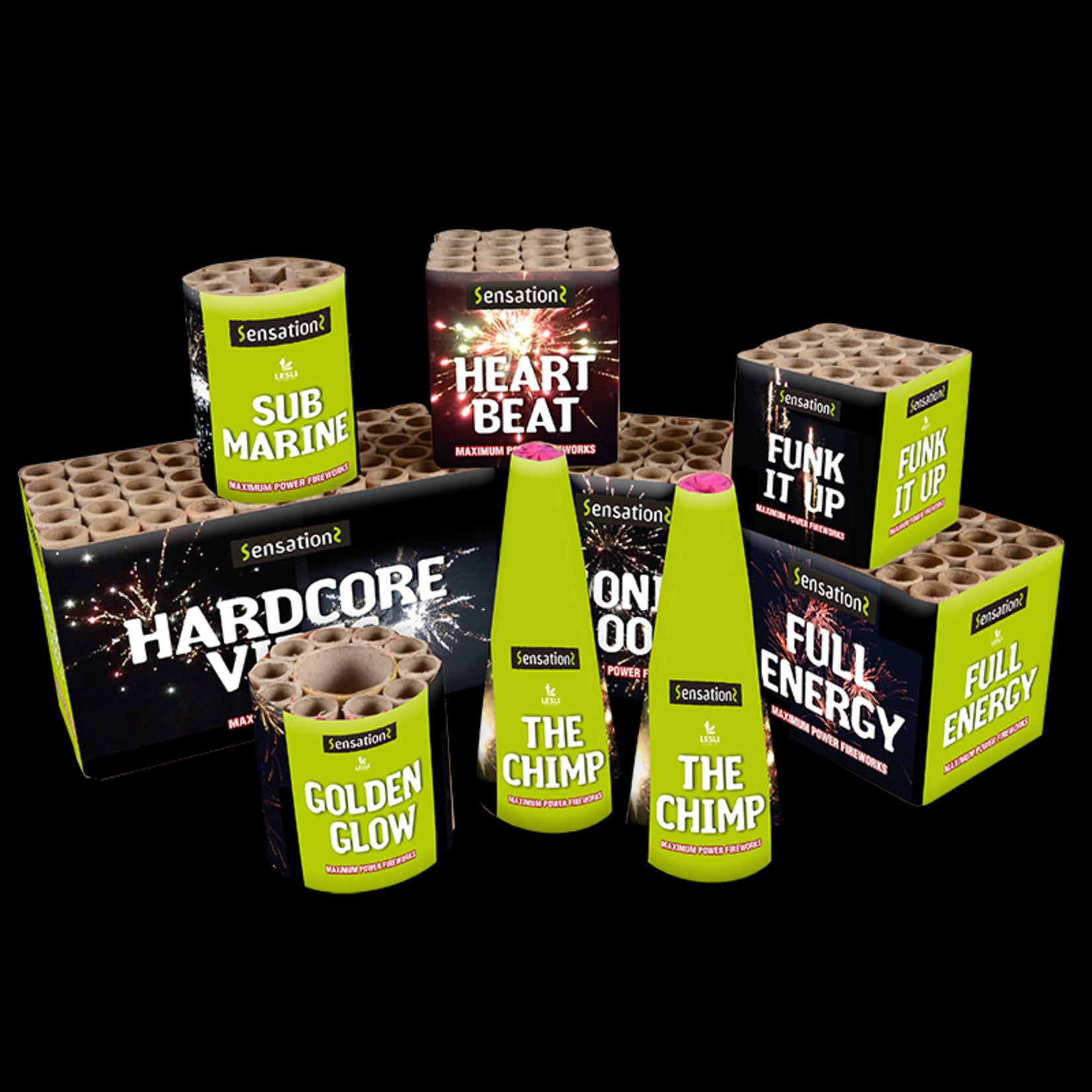 Lesli Vuurwerk Sensation Mix II