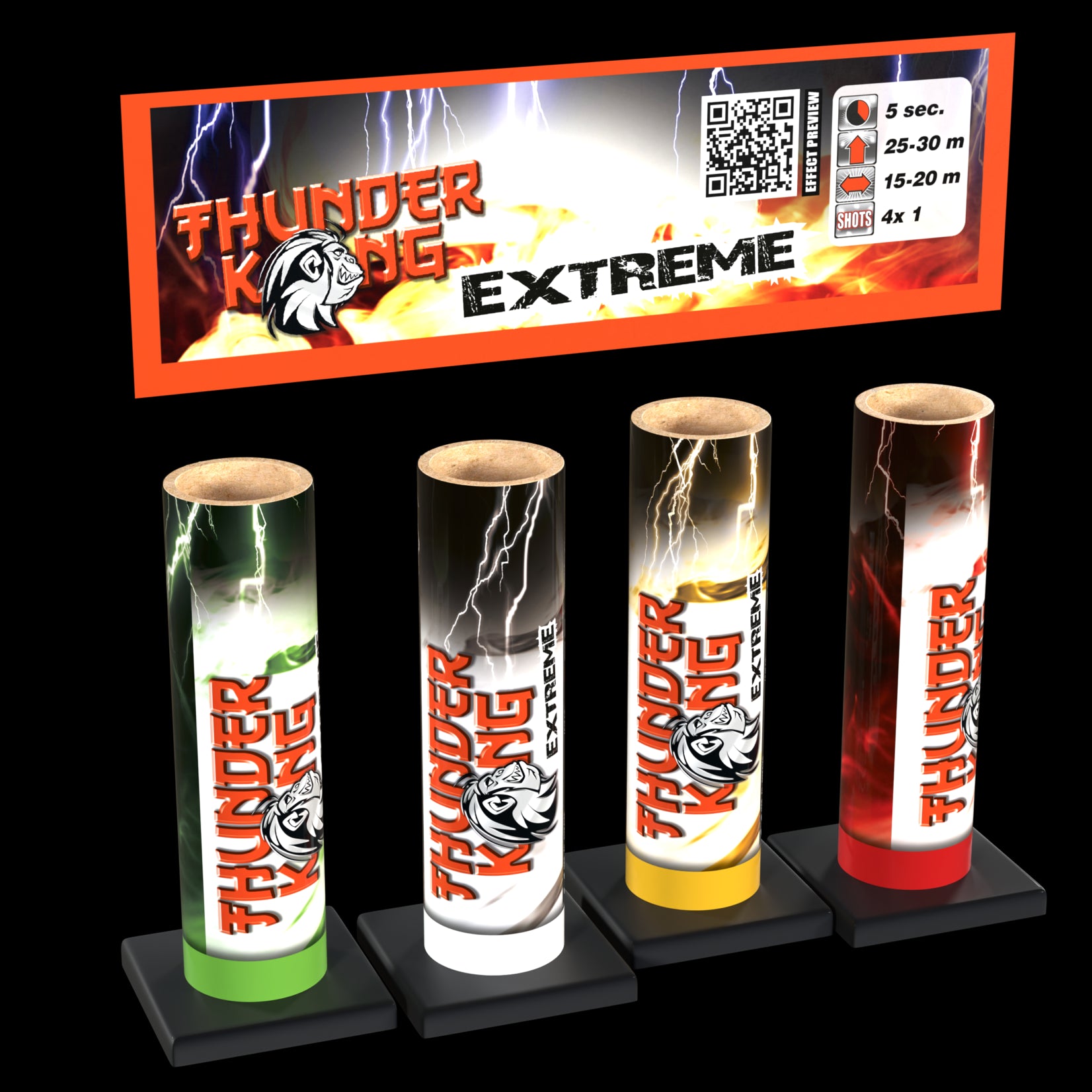 Lesli Vuurwerk Thunder Kong Extreme