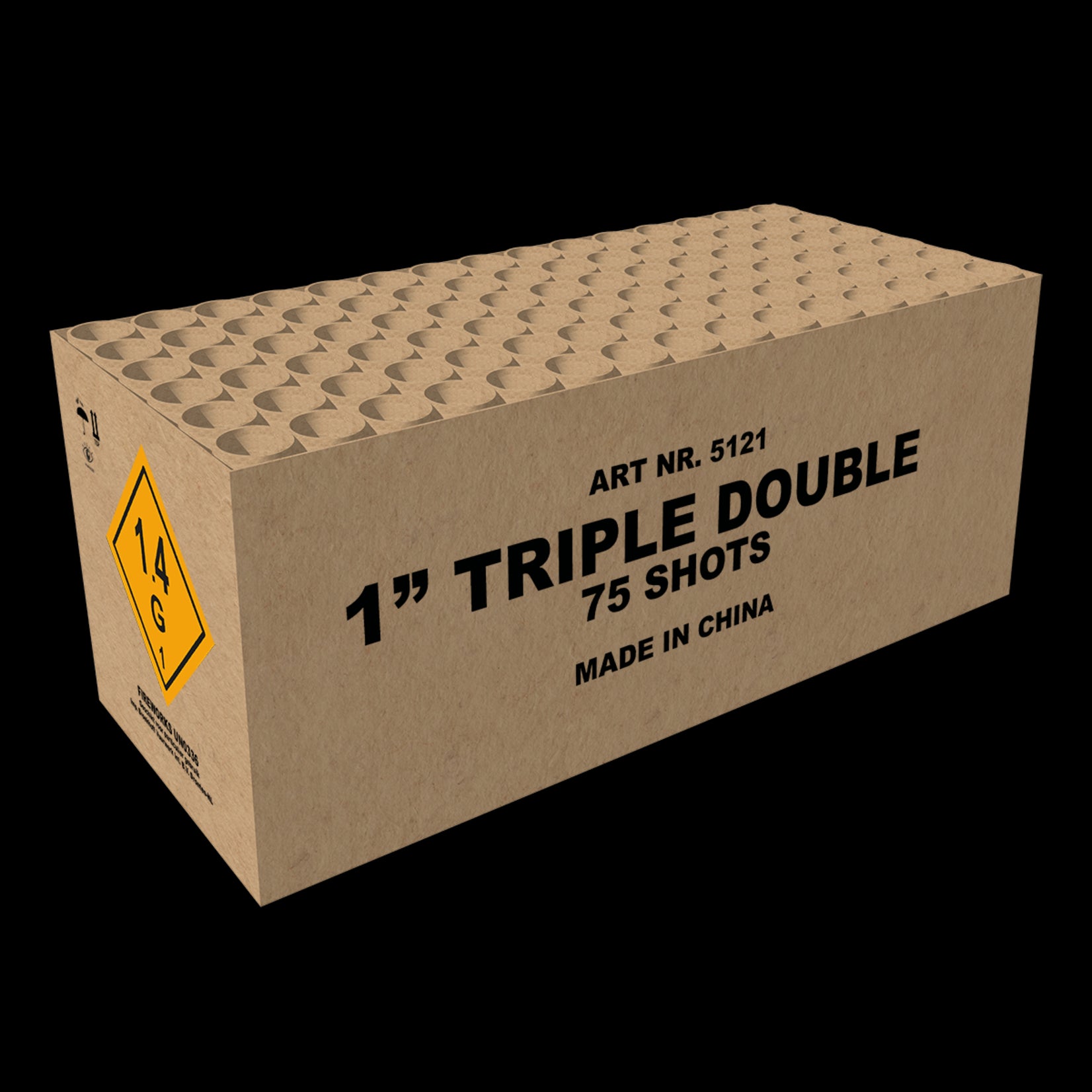 Magnum Vuurwerk 1 Triple Double 75 Shots