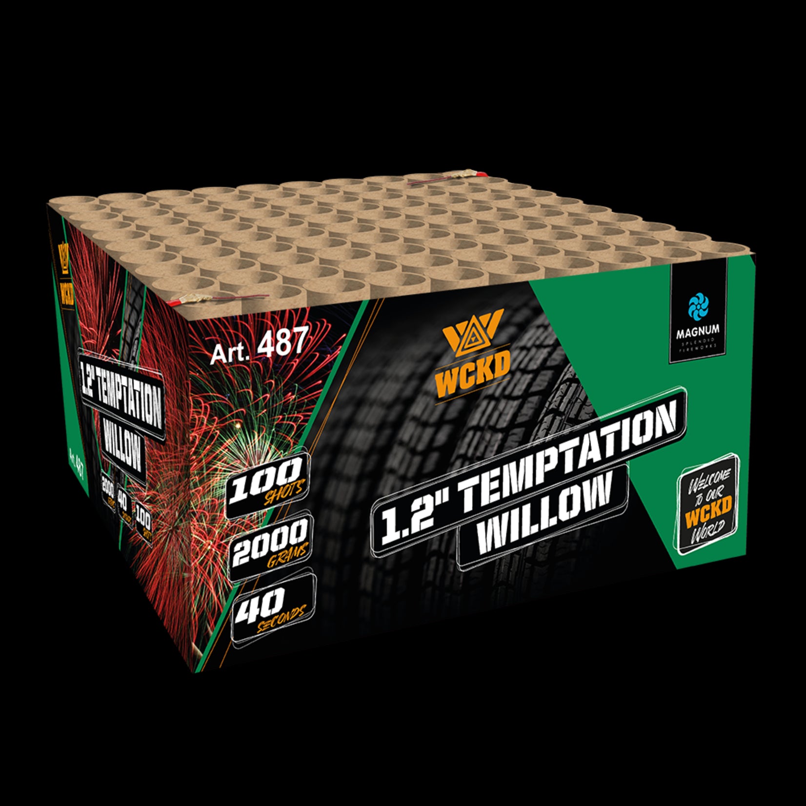 Magnum Vuurwerk 1.2 Temptation Willow 100 shots