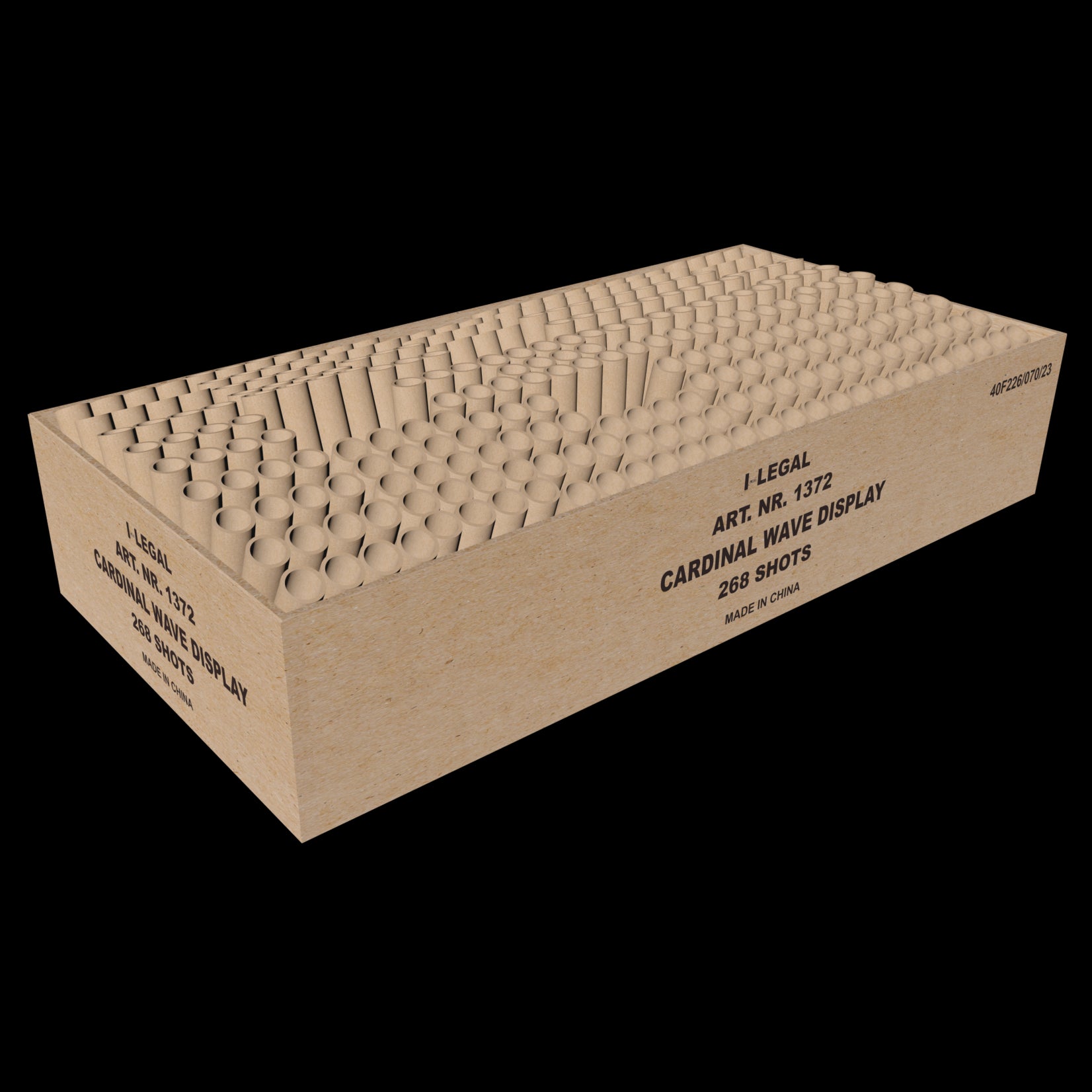 Magnum Vuurwerk Cardinal Wave Display