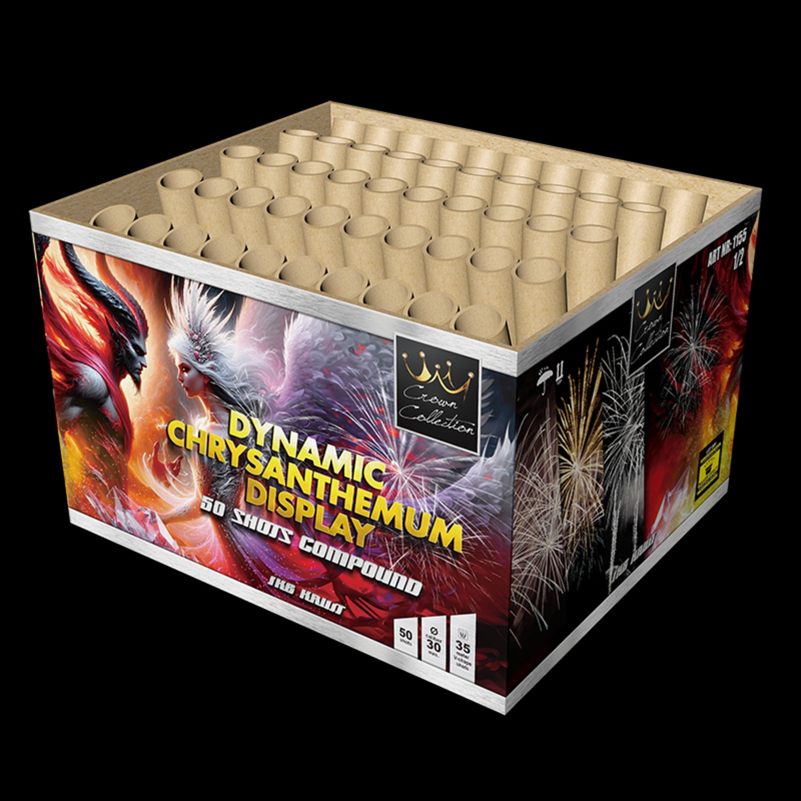 Magnum Vuurwerk  Dynamic Chrysanthemum Display